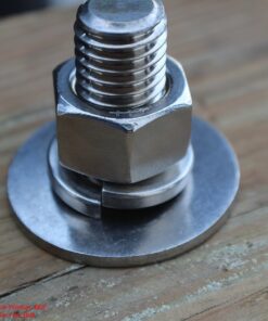 Bolt Dropper Stainless Steel Flat Washer - Metal Washers for Bolts - 1/4" Inside Diameter, 5/8" Outside Diameter, 0.078" Thickness - Made of 18-8 (304) Stainless Steel - Choose Size, 100 Bulk Pack 1/4" x 5/8" 12 81dca3JK5sL