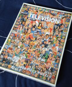 White Mountain Puzzles Television History - 1000 Piece Jigsaw Puzzle 22 81ddinhc48L