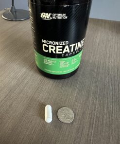 Optimum Nutrition Micronized Creatine Monohydrate Capsules, Keto Friendly, 2500mg, 300 Capsules (Packaging May Vary) Unflavored - Capsules 300 Count (Pack of 1) 37 81dh5DUpBL