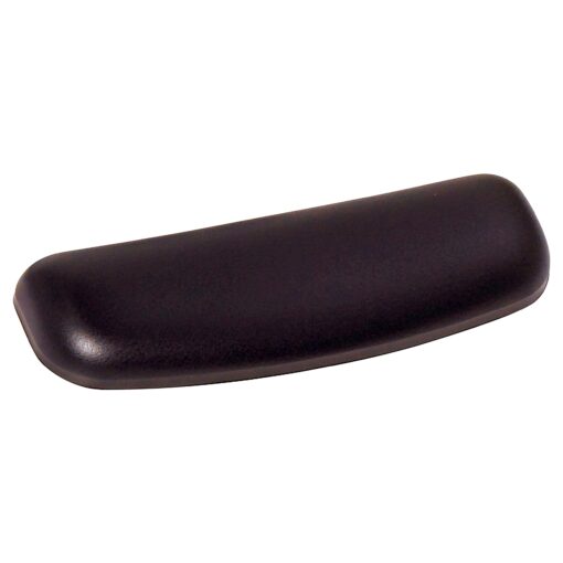 3M Gel Wrist Rest for Mouse, Soothing Gel Comfort with Durable, Easy to Clean Leatherette Cover, Antimicrobial Product Protection, 6.9", Black (WR305LE)