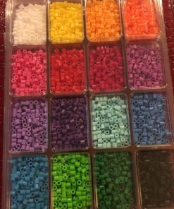Perler Beads Fun Colors Fuse Beads and Storage Tray For Kids Crafts, 4000 pcs 1-Pack 15 81dofD3OXbL