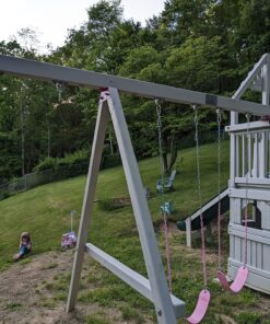 Swing-N-Slide WS 4467 EZ Frame Bracket for Swing Set Swing Beam (Includes 1 Bracket), Green 20 81dutV0zS L