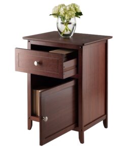 Winsome Wood Eugene Accent Table, Walnut FURNITURE 46 81dvZTLqlHL