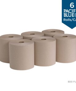 Georgia-Pacific Blue Basic Recycled Hardwound Paper Towel Rolls by GP PRO (Georgia-Pacific); Brown; 26301; 800 Feet Per Roll; 6 Rolls Per Case 18 81dwMqMyrL