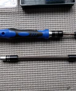 ORIA Precision Screwdriver Kit, 60 in 1 with 56 Bits Screwdriver Set, Magnetic Driver Kit with Flexible Shaft, Extension Rod for Mobile Phone, Smartphone, Game Console, Tablet, PC, Blue 51 81dy62piyvL