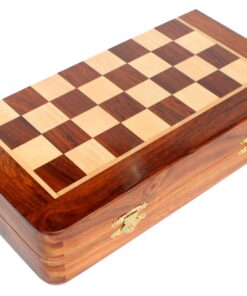 StonKraft Wooden Chess Board Game Set with Wooden Magnetic Chess Pieces (12" X 12" Inches) 10 81dz3jdbM L