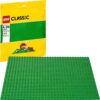 LEGO Classic Green Baseplate 2304 Supplement for Building, Playing, and Displaying Creations, 10in x 10in, Large Building Base Accessory for Kids and Adults (1 Piece) 37 81e0als1knL