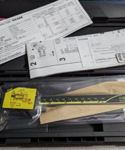 Mitutoyo 500-196-30 Advanced Onsite Sensor (AOS) Absolute Scale Digital Caliper, 0 to 6"/0 to 150mm Measuring Range, 0.0005"/0.01mm Resolution, LCD Standard AOS 37 81e1Rgze2sL