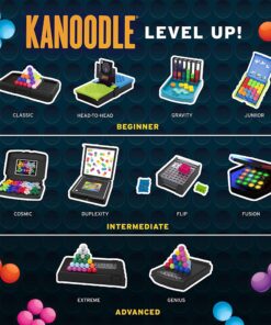 Educational Insights Kanoodle 3D Brain Teaser Puzzle Game, Featuring 200 Challenges, Gift for Ages 7+ 18 81e30f4DYNL