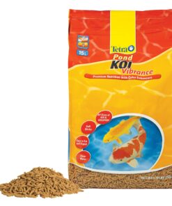 TetraPond Koi Vibrance, Soft Sticks, Easy to Digest Floating Pond Food, 5.18 lbs 24 81e6FLqlJXL