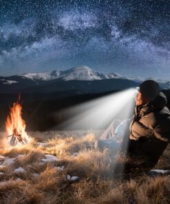 Panther Vision CUBWB-4553 Hand Free 4 LED Headlamp Beanie Cap, ( Black) 15 81e7S7iBF L