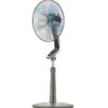 Rowenta VU5550 Turbo Silence Oscillating Fan, Standing Fan, 4 Speed Fan with Remote Control Turbo silence 4 speed fan