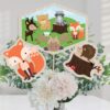 Woodland Creatures - Baby Shower or Birthday Party Centerpiece Sticks - Table Toppers - Set of 15
