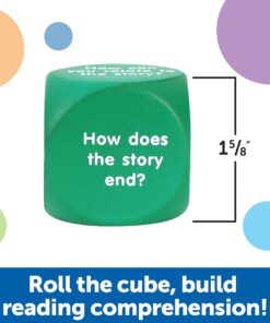 Alternative view of Learning Resources Reading Comprehension Cubes - Set of 6, Kids Ages 6+ Teacher and Classroom Supplies, Reading Aids for Kids
