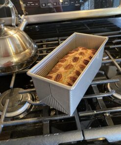 USA Pan Bakeware Pullman Loaf Pan, Small Small Pullman Pan 32 81eCOkEzjkL