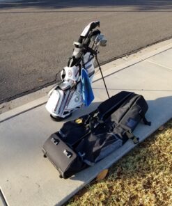 CaddyDaddy Golf Constrictor 2 Travel Cover Black/Grey 23 81eDMzeKY7L