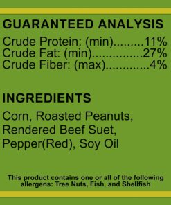 C&S Hot Pepper Delight No Melt Suet Dough 11.75 Ounces, 12 Pack Hot Pepper 12-Pack 35 81eEVyB0NPL