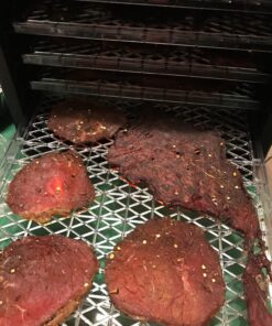 Ivation 6 Tray Countertop Digital Food Dehydrator Drying Machine 480w with Preset Temperature Settings, Auto Shutoff Timer and Even Heat Circulation for Beef Jerky, Fruits, Vegetables & Nuts 6 Tray - Standard 38 81eEXCdSaEL