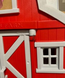 Green Toys Farm Playset - 13 Piece Pretend Play, Motor Skills, Language & Communication Kids Role Play Toy. No BPA, phthalates, PVC. Dishwasher Safe, Recycled Plastic, Made in USA, Red, Pack of 1 43 81eFoYmC6sL