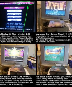 Action Replay 4M Plus - Ultimate enhancement for your Saturn console 23 81eG PRT7PL