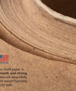 DIY Recycled Material Kraft Paper Roll - Ideal for Shipping - Wrapping and Crafts - Postal Wrapping Paper - Craft Wrapping Paper Roll - Craft Wrapping Paper Roll - 30'' x 1800'' (150ft) Brown 1 Count (Pack of 1) 29 81eG17WX7OL