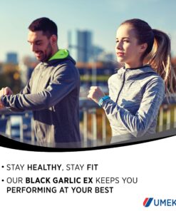 Umeken Black Garlic EX - Fermented Concentrate with Vitamin B, Allicin, Amino Acids, Pack of 2, 6 Month Supply, (6.4oz) (180g) 6.4 Ounce (Pack of 2) 10 81eGBbFjGfL