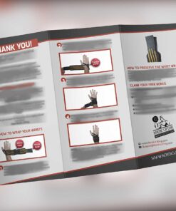 Nordic Lifting Wrist Wraps (2 Pairs/4 Wraps) 14" for Weightlifting | Cross Training | Powerlifting - for Women & Men - Improve Hand Strength & Support During Weight Lifting 1 Year Warranty Black/Red & Black/Orange 24 81eJ vkCJLL 1