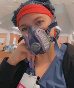 GVS Elipse P100 Dust Half Mask Respirator with replaceable and reusable filters included, Blue 40 81eKHSUqVbL