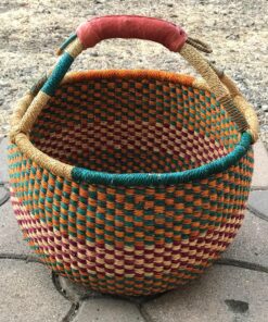 AFRICAN MARKET BASKET African Round Basket, 1 EA 51 81eKT8s4WBL