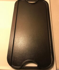 Lodge LPGI3 Cast Iron Reversible Grill/Griddle, 20-inch x 10.44-inch, Black 20 Inch Double Burner 57 81eLcTq5omL