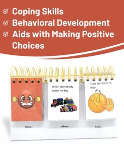 Thought-Spot: MAD Skillz: Thoughts & Emotions Sentence Completion Card Game for Taking Control of Feelings/Emotions & Making Positive Choices; Autism; ADHD; Teaches Mindfulness; Hardcover & Laminated 12 81eM0sukBpL