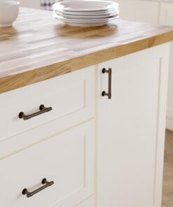 Alternative view of Franklin Brass Cabinet Pull, Soft Iron, 3 in (76 mm) Drawer Handle, 10 Pack, P29520K-SI-B 3" (76mm)