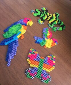 Perler Beads Rare Bugs and Birds Jungle Animal Craft Activity Kit, 2005 pcs 1 Original Version 15 81eT7olkToL