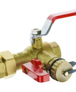 HYDRO MASTER Tankless Water Heater Service Valve Kit with Pressure Relief Valve 3/4-Inch IPS Isolator Clean Brass 22 81eUIMDSxbL