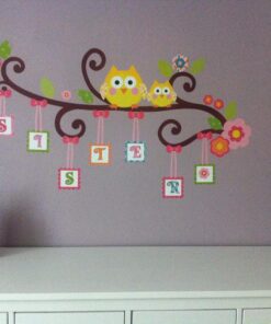 RoomMates RMK2079GM Happi Scroll Tree Letter Branch Peel and Stick Giant Wall Decal 37 81eV0k4TwmL