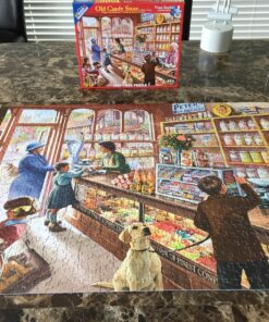 White Mountain Puzzles Old Candy Shop - 1000 Piece Jigsaw Puzzle 12 81eVRfVCL6L