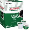 Krispy Kreme Doughnuts Decaf K-Cup Portion Pack for Keurig Brewers, 24 Count No Flavor 24 Count (Pack of 1) 11 81eWI5XS41L