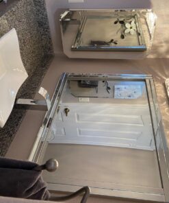 Bathroom White Ceramic Porcelain Vessel Vanity Sink 7459 +FREE Pop Up Drain White -7459 33 81eWUtCrjuL