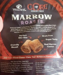 Wellness CORE Healthy Joints Crunchy Dog Treats (Previously Marrow Roasts), Natural Grain-Free Treats, Made with Real Meat, No Artificial Flavors (Beef, 8-Ounce Bag) 47 81eX9rfB0ZL