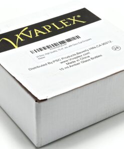 Alternative view of Vivaplex 24, Amber, 15 ml (1/2 oz) Glass Bottles, with Glass Eye Droppers