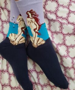 Chalier Womens Fun Socks Famous Painting Patterned Art Socks & Printed Cool Novelty Funny Socks for Women One Size 1 Set A-oil Painting Multicolor 2 (5 Pairs) 30 81eaPjyHrfL