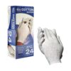 Cara Moisturizing Eczema 100% Premium Cotton Gloves, Medium, White, 24 Pair Medium (24 Pair) 18 81ebcbkRw4S