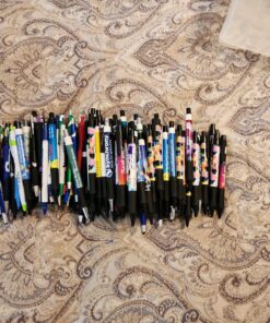 DG Collection (5lb Box Approx. 200-250 pens) Assorted Retractable Ballpoint Pens Office Ink Pen Supplies Big Bulk Lot 40 81edNMKKYGL