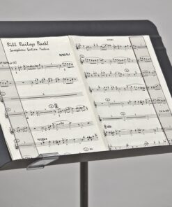 Clear Music Clips Sheet Music Holder for Music Stand, Durable Break-Resistant Flexible Plastic MADE IN USA 1 Pair 5 81ehwXpONmL