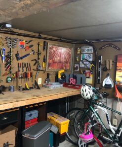 Master Magnetics 24” Heavy-Duty Magnetic Tool Holder, Easy-Install, 20-lb per inch Pull Force, Black Powder Coat with Yellow Stripe (AM1PLC) 24" 44 81ej2Keh6CL