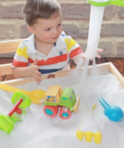 Sandtastik Sparkling White Play Sand, 25 lb (11.3 kg) - Fill Sandboxes, Sand Trays, Sensory Tables, Water Tables! Scoop, Mold & Pour This Premium Non-Toxic Sand 25-Pound 26 81emIhnfKuL