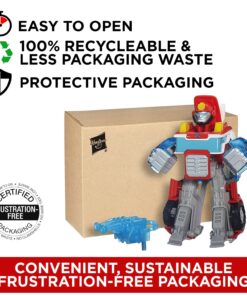 Alternative view of Transformers Playskool Heroes Rescue Bots Energize Heatwave The Fire Bot Converting Toy Robot Action Figure, Toys For Kids Ages 3 And Up (Amazon Exclusive)