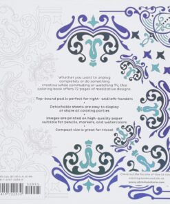Alternative view of Vive Le Color! Arabia (Adult Coloring Book): Color In; De-stress (72 Tear-out Pages)