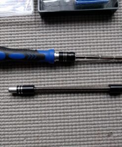 ORIA Precision Screwdriver Kit, 60 in 1 with 56 Bits Screwdriver Set, Magnetic Driver Kit with Flexible Shaft, Extension Rod for Mobile Phone, Smartphone, Game Console, Tablet, PC, Blue 52 81er5hAPKTL