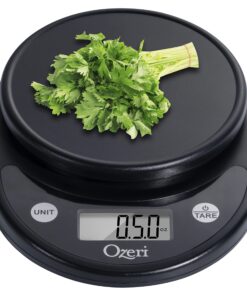 Ozeri Pronto Digital Multifunction Kitchen and Food Scale, All Black 24 81ermpmyKtS